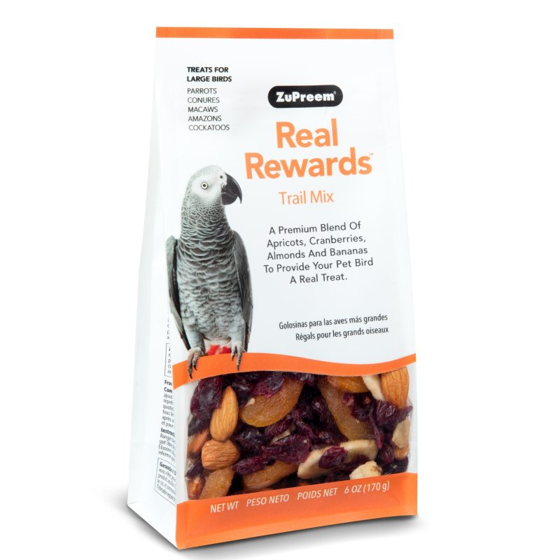 Real Reward Large Parrot Treats - Trail Mix 170g