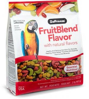 FruitBlend Flavor Large Parrot Food 2lb (0.91kg)
