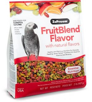 FruitBlend Flavor Medium & Large Parrot Food 2lb (0.91kg)